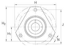 �S������Ԫ RALTR20, ��������˨�׵ķ��m���S������Ԫ��䓰��� ƫ���iȦ�� P���ܷ����o�ٝ����Y(ji��)��(g��u)