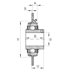 �S������Ԫ GRRY30-VA, ������(g��)/�Ă�(g��)��˨�׵ķ��m���S������Ԫ���_��䓰�����(n��i)Ȧ��ƽ�^�����R ���ܷ��� �͸��g���o(h��)